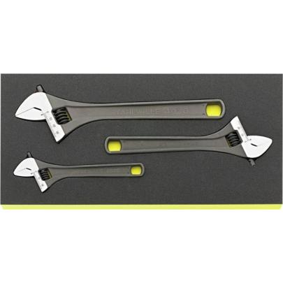 TCS 4026/3 - Moduł kluczy nastawnych (3 szt.), wkładka piankowa