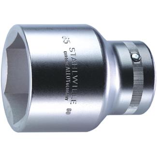 60 65 - Nasadka 1" 6-kątna, krótka, metryczna, 65 mm