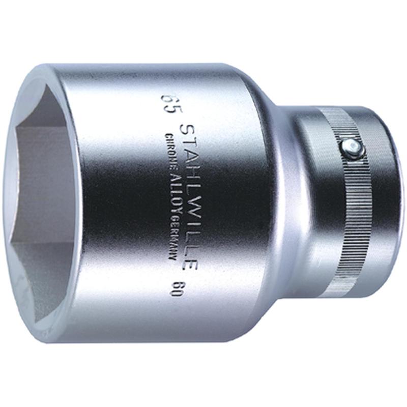 60 75 - Nasadka 1" 6-kątna, krótka, metryczna, 75 mm