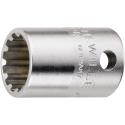 45A SP 16 1/2 - Nasadka 3/8" spline 15, 1/2", 02011016