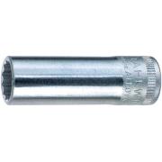 46 12 - Nasadka 3/8" 12-kątna, długa, metryczna, 12 mm