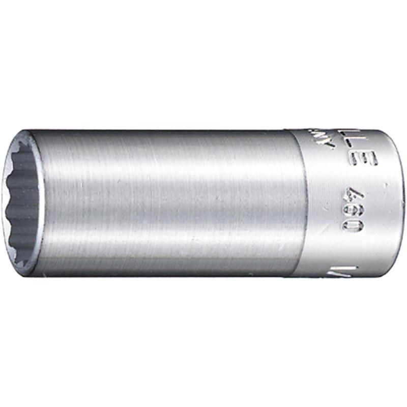460 A 5/16 - Nasadka 3/8" 12-kątna, długa, calowa, 5/16"