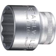 45 A 1 - Nasadka 3/8" 12-kątna, krótka, calowa, 1"