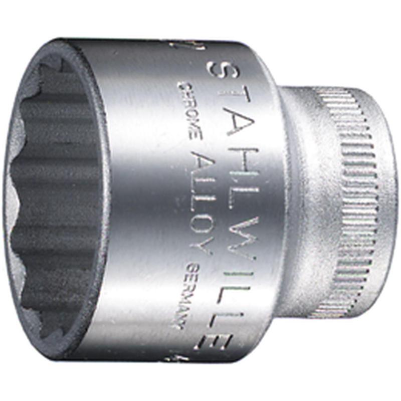 45 A 9/16 - Nasadka 3/8" 12-kątna, krótka, calowa, 9/16"