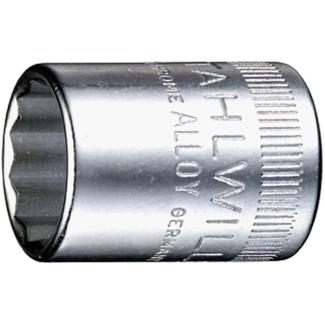 40 AD 1/4 - Nasadka 1/4" 12-kątna, krótka, calowa, 1/4"