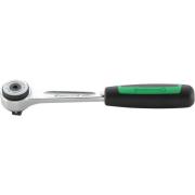 422-2K - Grzechotka 3/8" drobnozębowa, z 2-komponentową rękojeścią