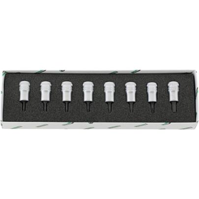 49TX/8 - Zestaw nasadek 3/8" trzpieniowych Torx, T9 - T40 (8 szt.)