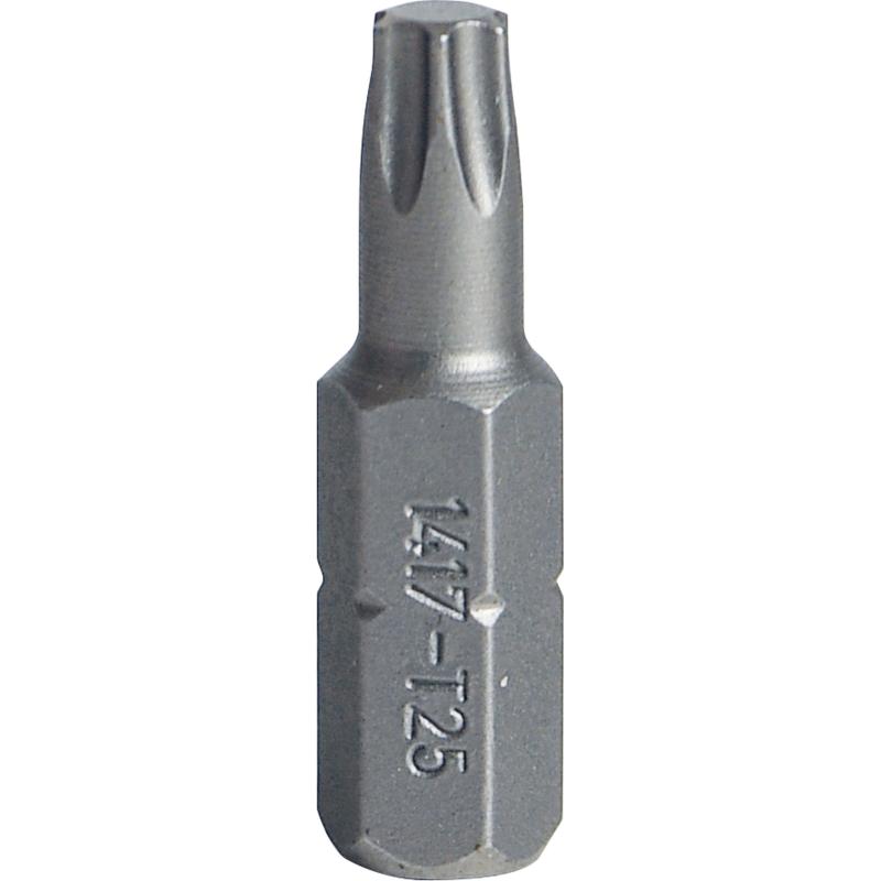 1417 T 25 - Bit standardowy do śrub Torx, T25 x 25 mm (1 szt.)