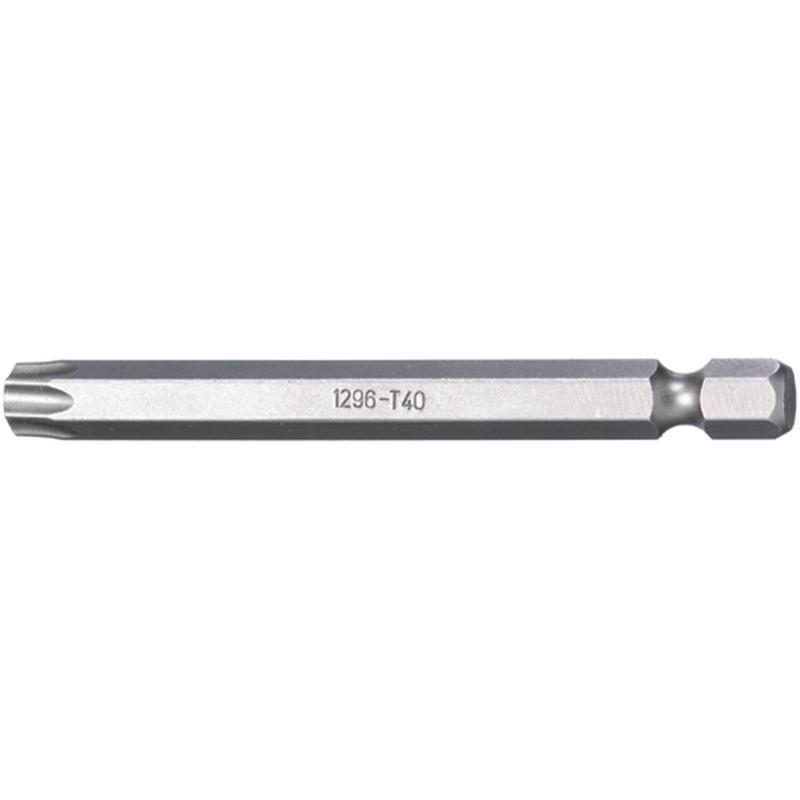 1296 - Bit standardowy do śrub Torx, T40 x 70 mm (1 szt.)