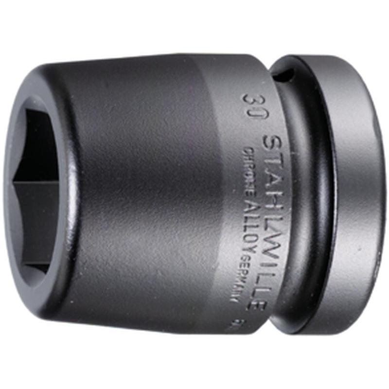 60 IMP 27 - Nasadka udarowa 1" 6-kątna, krótka, metryczna, 27 mm