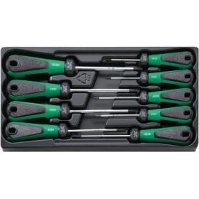 4899 - Moduł wkrętaków do śrub TORX® TAMPER RESISTANT, T8 - T40 (9 szt.), wkładka plastikowa