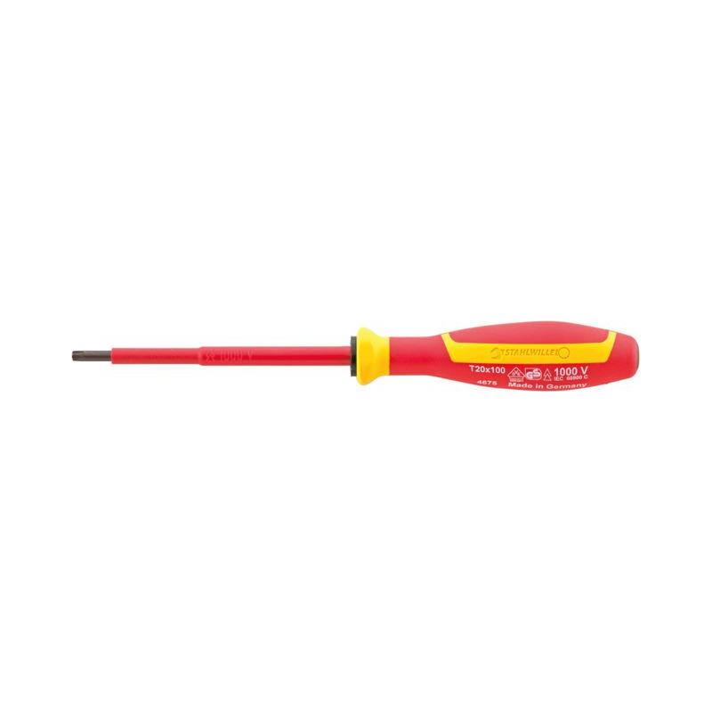 4675 VDE T8 - Wkrętak izolowany VDE DRALL+ do śrub TORX®, T8 x 60 mm