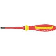 4671 VDE 1 - Wkrętak izolowany VDE DRALL+ do śrub Pozidriv, PZ1 x 80 mm
