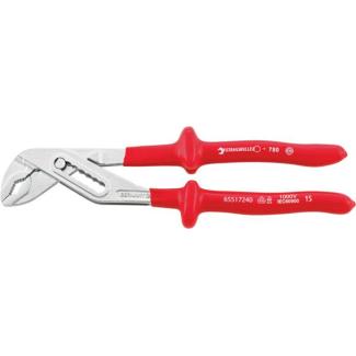 6551 7 240 VDE - Szczypce nastawne izolowane VDE, szczęki chromowane, 250 mm