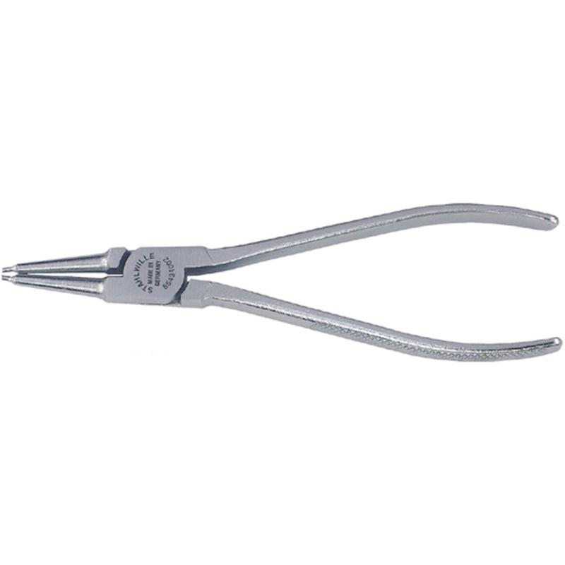 6543 4 001 - Szczypce do pierścieni osadczych wewnętrznych, proste, szczęki chromowane, 12 - 25 mm