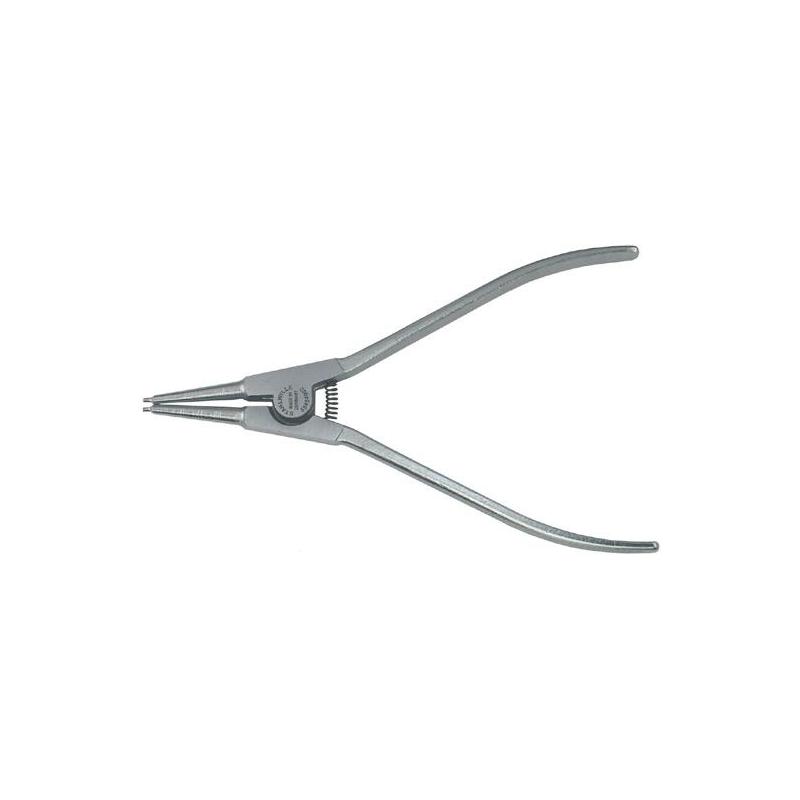 6545 4 000 - Szczypce do pierścieni osadczych zewnętrznych, proste, szczęki chromowane, 3 - 10 mm