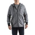 M12 HH GREY4-0 (XL) - Men's heated hoodie, grey, M12™ Li-ion 12 V, size XL