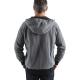 M12 HH GREY4-0 (XXL) - Men's heated hoodie, grey, M12™ Li-ion 12 V, size XXL