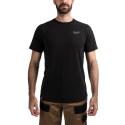 HTSSBL-L - Hybrid T-shirt short sleeve, black, size L