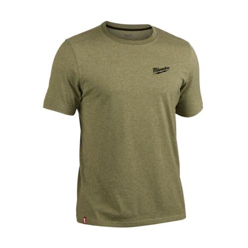 HTSSGN-L - T-shirt z krótkim rękawem, zielony, rozmiar L