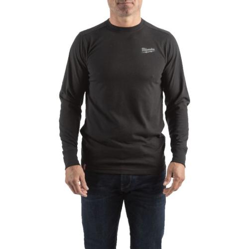 HTLSBL-XL - Hybrid T-shirt long sleeve, black, size XL