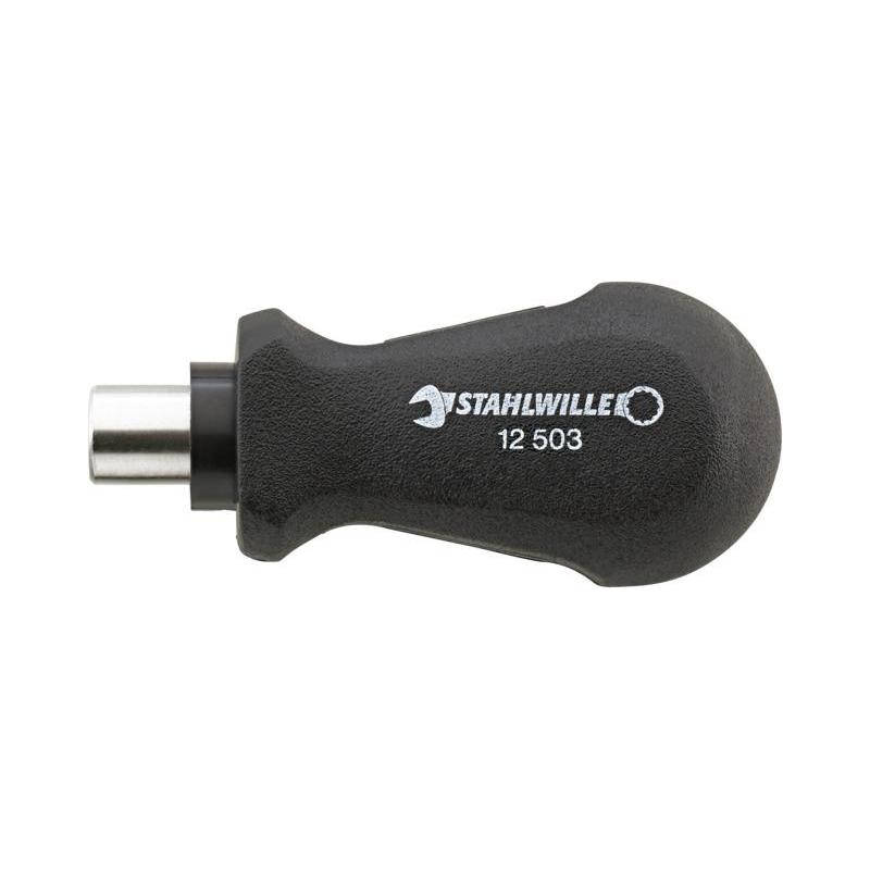 12503 - Wkrętak krótki z magnesem do końcówek typu BIT 1/4"