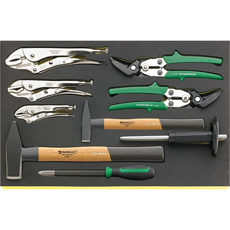 1120/3 TCS - Moduł narzędzi do karoserii do VW/Audi (9 szt.), wkładka piankowa