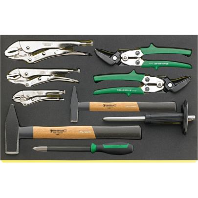 1120/3 TCS - Moduł narzędzi do karoserii do VW/Audi (9 szt.), wkładka piankowa