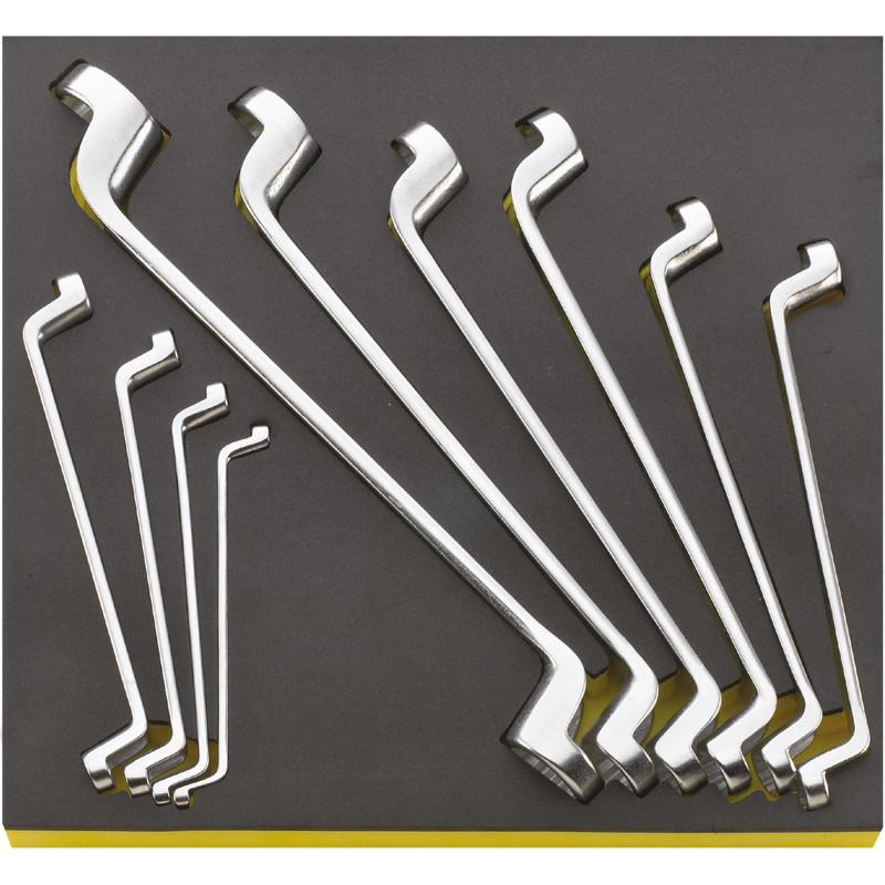 TCS 20/10, 6x7-30x32 mm - Moduł kluczy oczkowych głębokoodsadzonych STABIL, 6x7 - 30x32 mm (10 szt.), wkładka piankowa