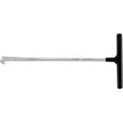 12763 - Hak do zawieszeń gumowych, rękojeść typu T, 220 mm