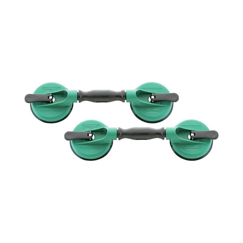 10352 - Uchwyt przyssawkowy podwójny do szyb, Ø120 mm