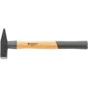 10961 500 G - Młotek ślusarski z trzonkiem z drewna hikorowego, 0,6 kg