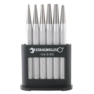 104-5/6D - Zestaw 6 dobijaków i punktaków, 2 - 10 mm