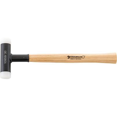 10959 50 - Młotek montażowy bezodrzutowy z wymiennymi końcówkami, 1,25 kg