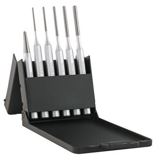 105-108/6 - Zestaw 6 wybijaków i punktaków, 2,5 - 10 mm