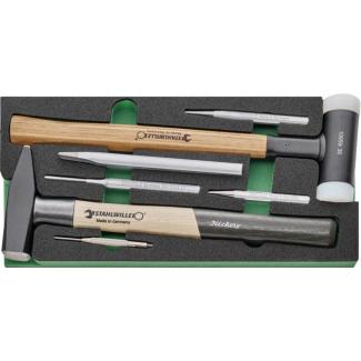 TCS 6 821/7 - Moduł narzędzi do pobijania (7 szt.), wkładka piankowa