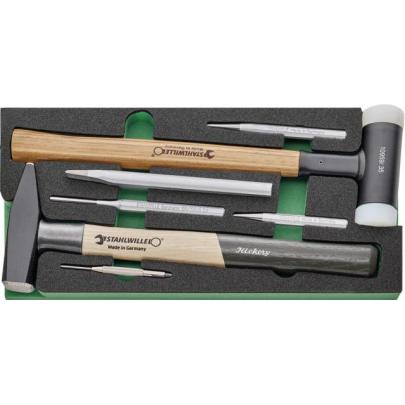 TCS 6 821/7 - Moduł narzędzi do pobijania (7 szt.), wkładka piankowa