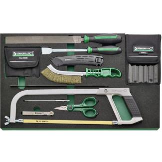 TCS 8 821/21 - Moduł narzędzi ślusarskich (21 szt.), wkładka piankowa