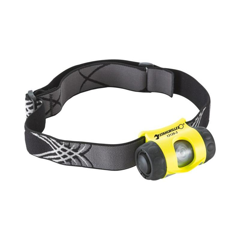 13126-3 - Latarka czołowa LED Strefa 1 Ex, 3 x AAA, 65 lm