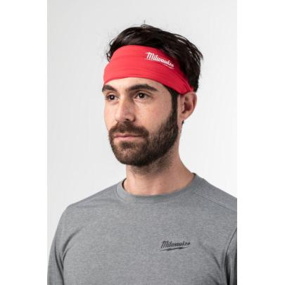 NGFMP RD - Chusta na twarz i szyję Premium, czerwona