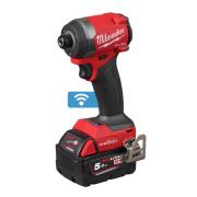 M18 ONEID3-502X - Zakrętarka udarowa 1/4" HEX 18 V, 5.0 Ah, FUEL™ ONE-KEY™, w walizce, z 2 akumulatorami i ładowarką