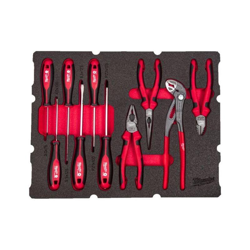 4932493638 - Moduł szczypiec i wkrętaków do szuflad PACKOUT (10 szt.), wkładka piankowa