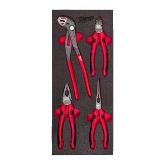 4932493631 - Moduł szczypiec: nastawne, półokrągłe, tnące boczne, uniwersalne (4 szt.), wkładka piankowa