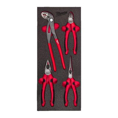 4932493631 - Moduł szczypiec: nastawne, półokrągłe, tnące boczne, uniwersalne (4 szt.), wkładka piankowa