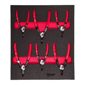 4932493633 - Moduł szczypiec do pierścieni Segera (6 szt.), wkładka piankowa