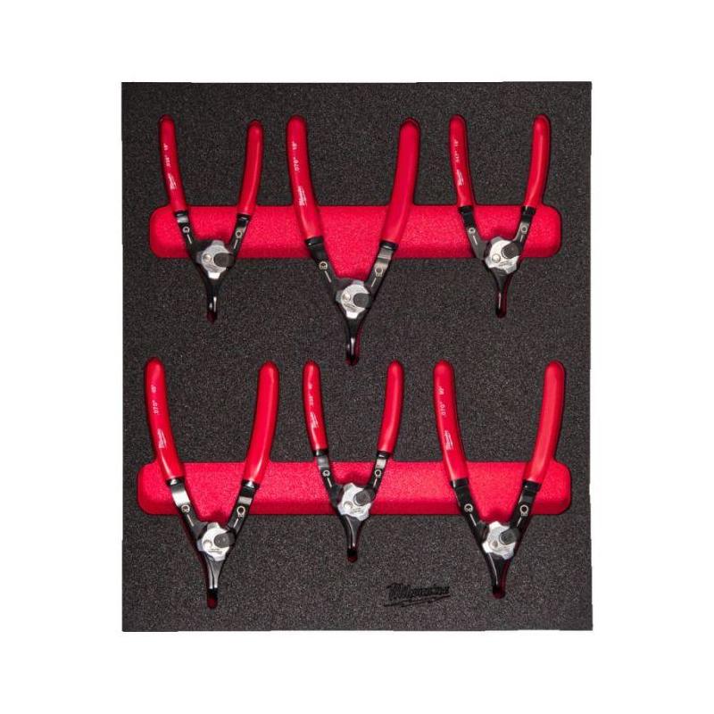 4932493633 - Moduł szczypiec do pierścieni Segera (6 szt.), wkładka piankowa