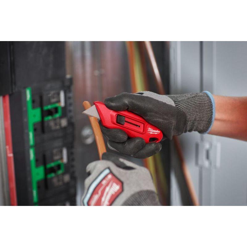 4932492379 - Kompaktowy nożyk wysuwany z ostrzem trapezowym