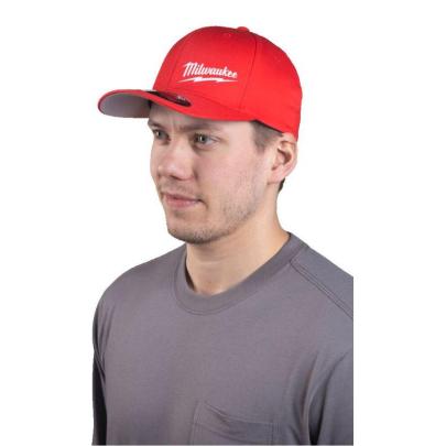 BCS RD LXL - Czapka z daszkiem, czerwona, rozmiar L/XL