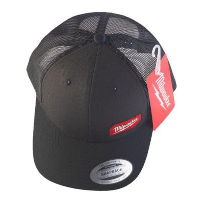 STC BL - Czapka z daszkiem z siatką, czarna