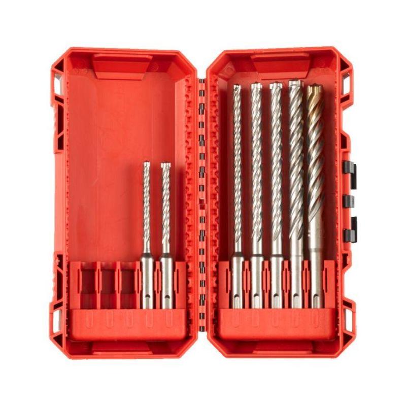 4932492113 - Zestaw wierteł do betonu SDS-Plus MX4, 4-ostrzowe, 5 - 12 mm (7 szt.)